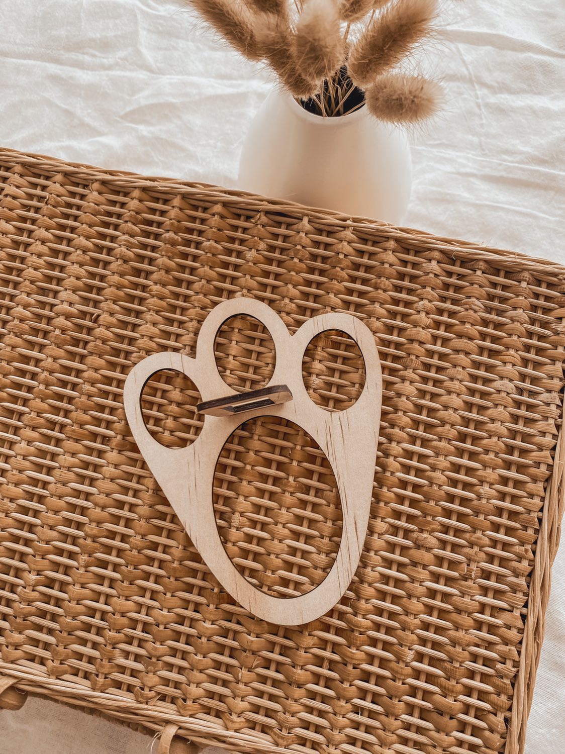 Easter Bunny Foot Print