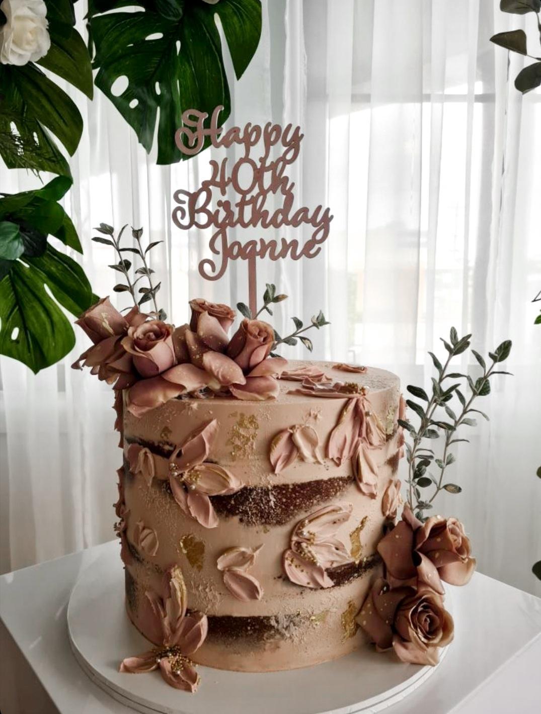 Personaslied Cake Topper