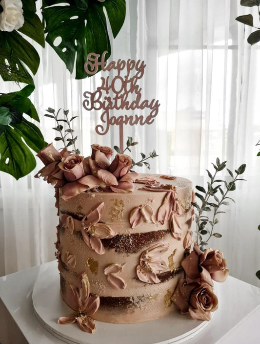 Personaslied Cake Topper