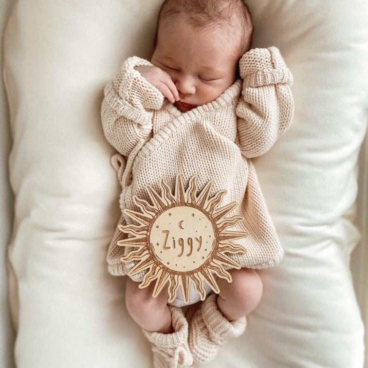 Sun Birth Announcement