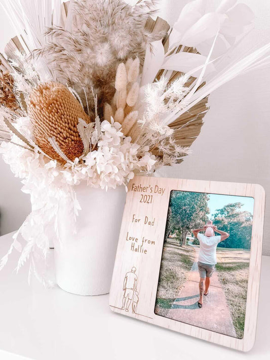 Father's Day - Personalised Photo Frame