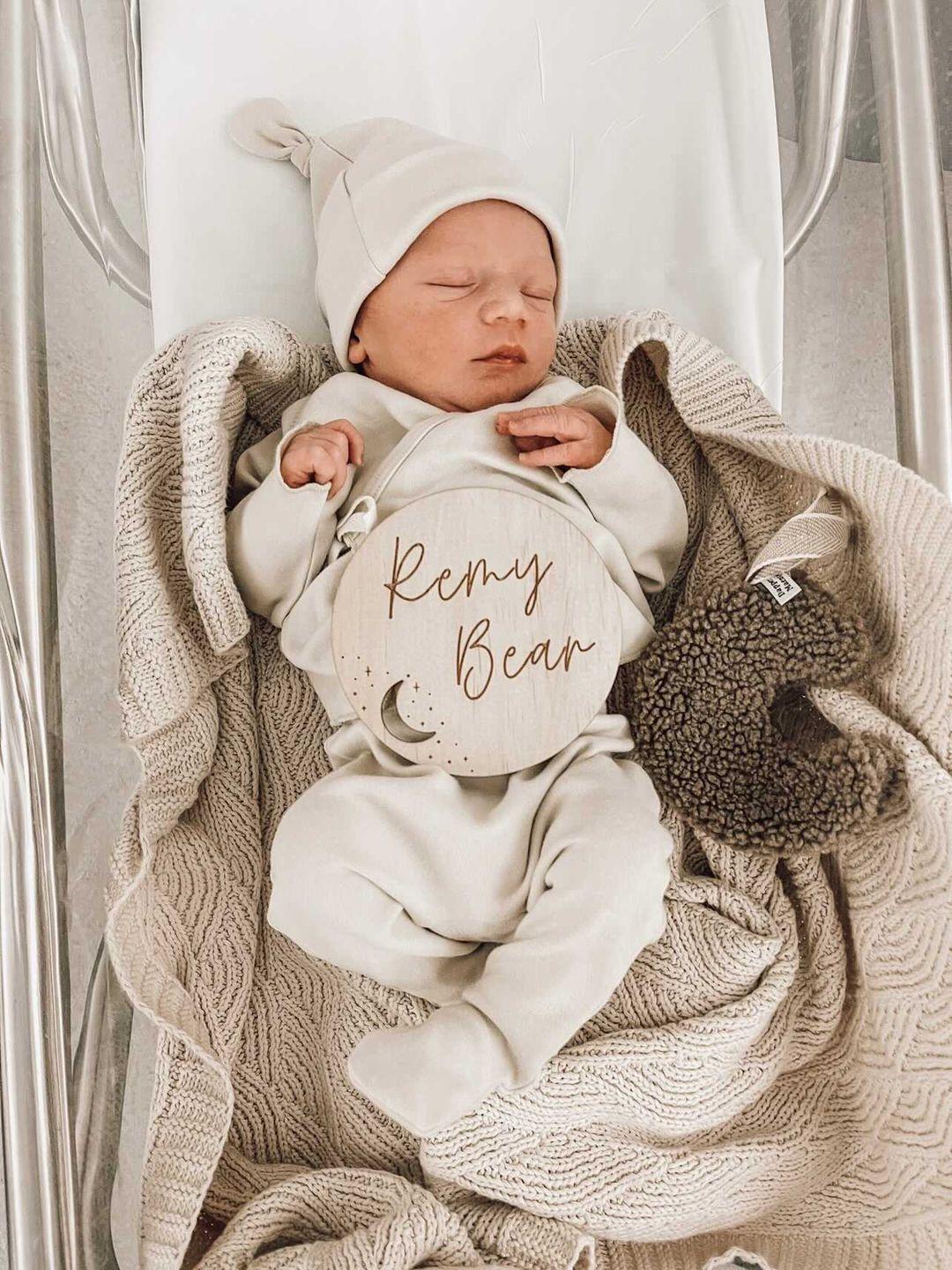 Moon Birth Announcement