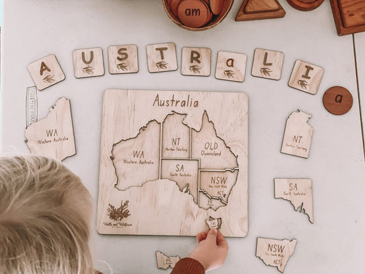 Australia Map Puzzle