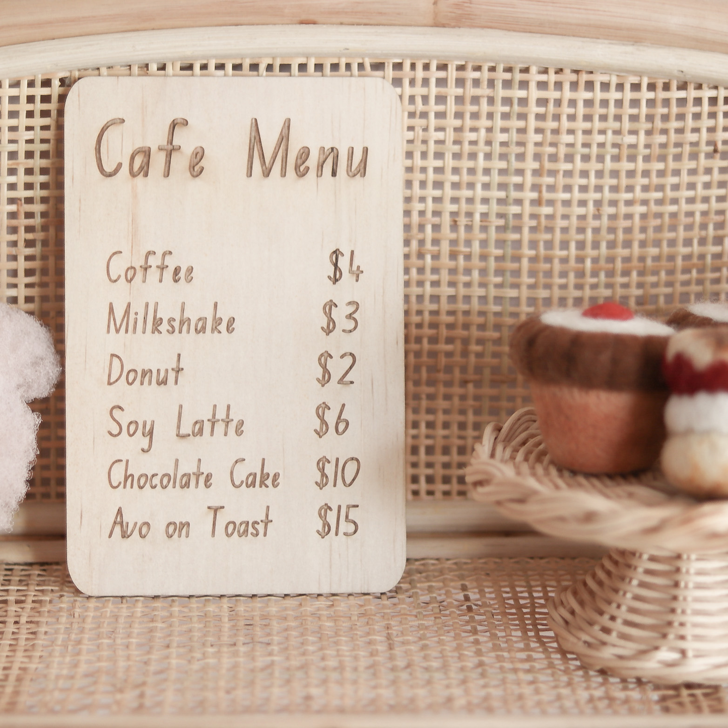 Wattle Money and Café Tag Set