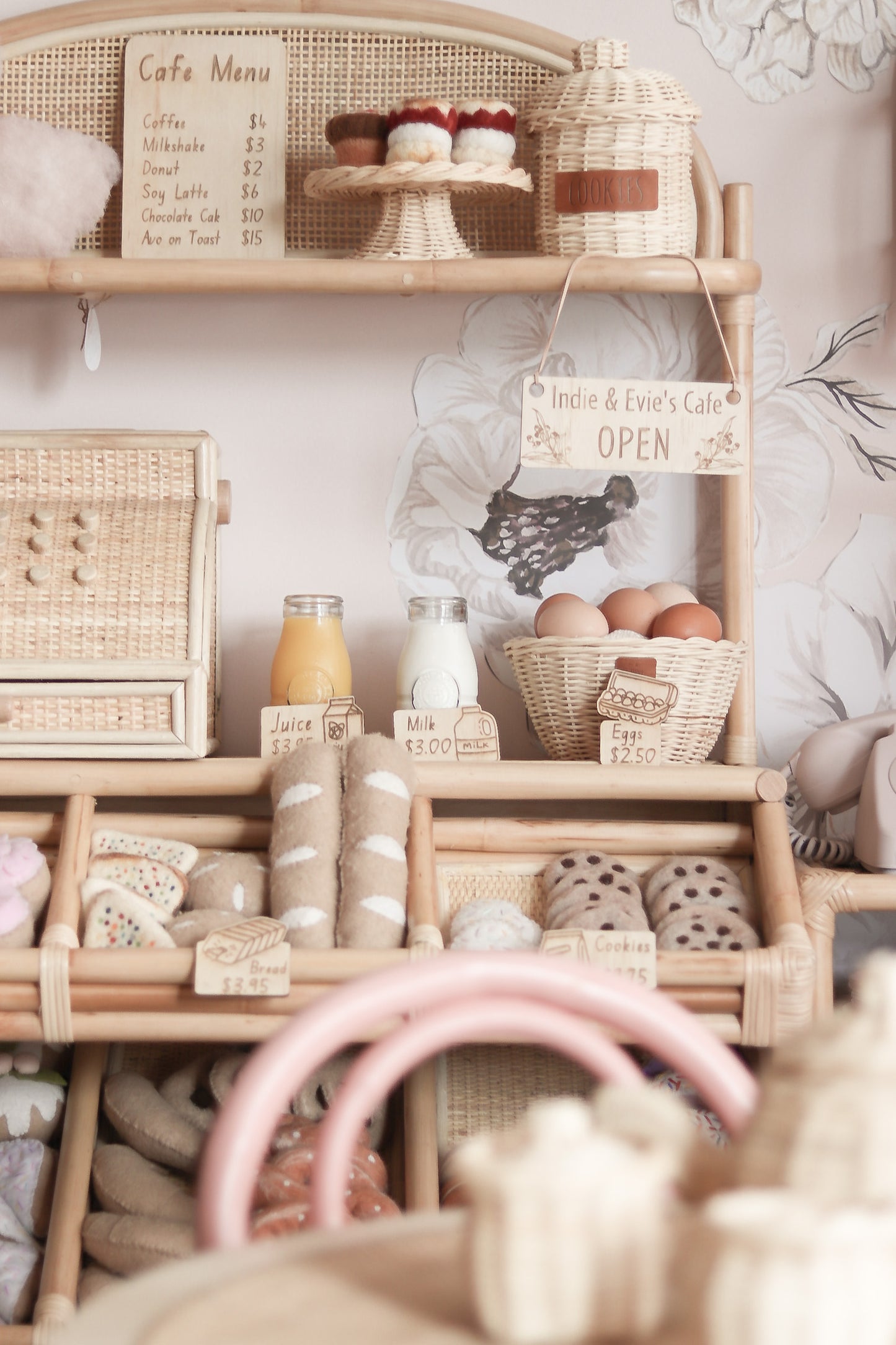 Wattle Money and Café Tag Set