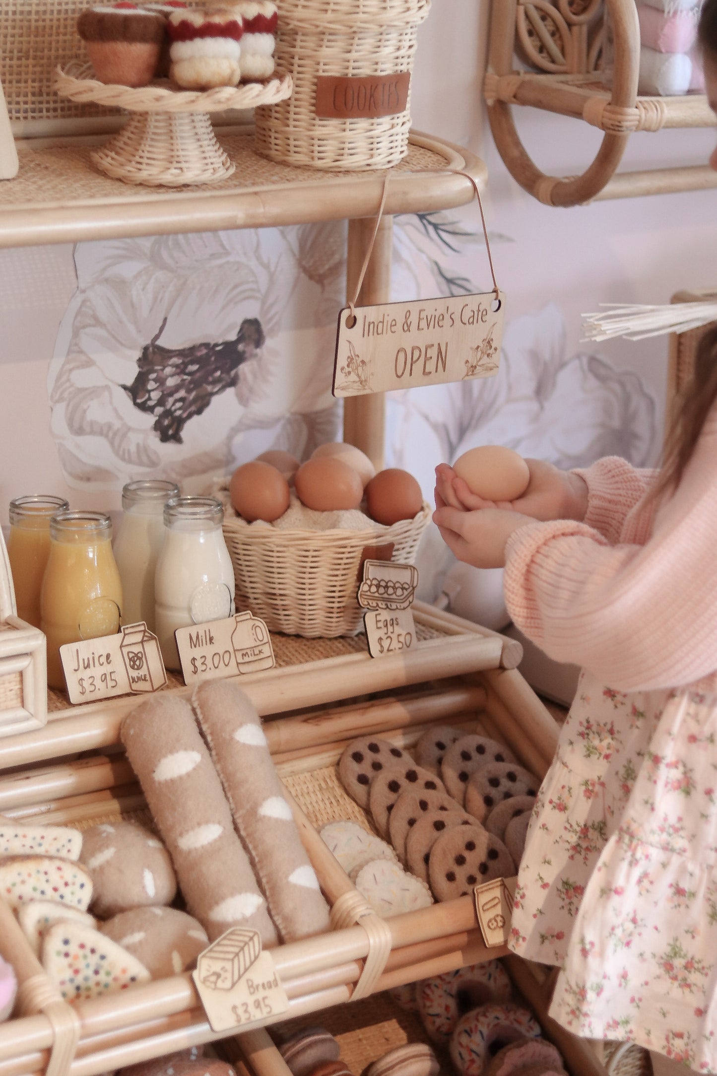 Wattle Money and Café Tag Set