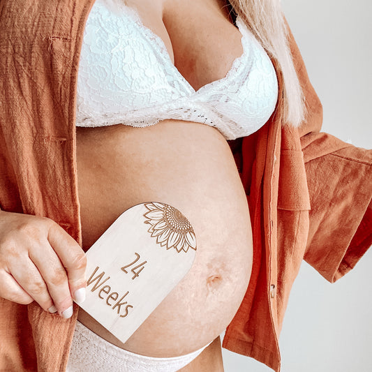 Sunflower Arch Pregnancy Milestone Set